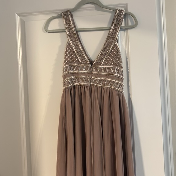 NWT ASOS Petite beaded lavender gown size 4 - Picture 3 of 6